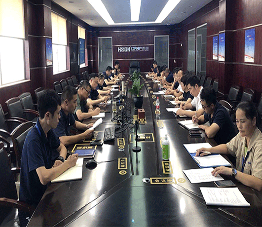 9001cc金沙以诚为本电气集团2020年度“质量月”活动启动大会顺遂召开